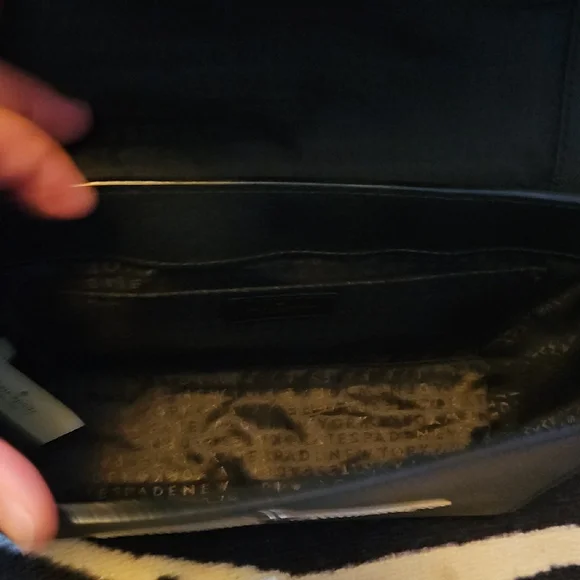 NWOT Kate Spade Leopard Cat Purse with Black and Brown - Picture 4 of 8